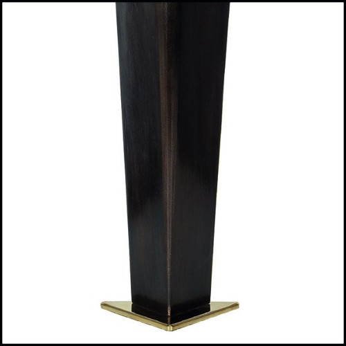 Lampe en bronze finition médaillon 184-Pillar Bronze