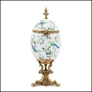 Boîte en porcelaine avec couvercle 162-Birdy