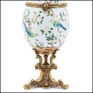 Boîte en porcelaine avec couvercle 162-Birdy