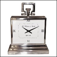 Clock in polished nickel finish PC-Nickel Desk