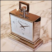 Clock in polished nickel finish PC-Nickel Desk