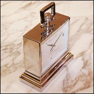 Clock in polished nickel finish PC-Nickel Desk