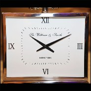 Horloge finition nickel poli PC-Nickel Desk