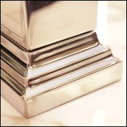 Clock in polished nickel finish PC-Nickel Desk