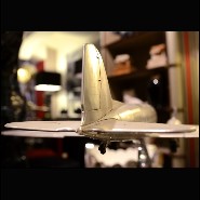 Avion 113 - Dakota DC3 - Beautifully crafted aluminium DC3 plane replica 113-Dakota DC3 - Pacific Compagnie.