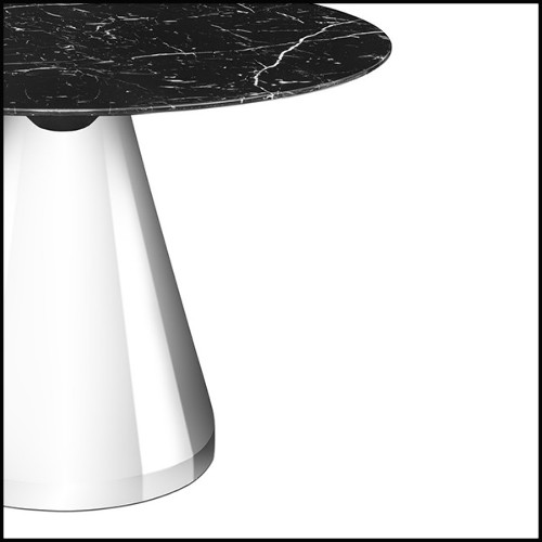 Round Table with round black marble top 162-Warhead