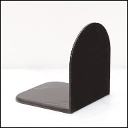 Bookends in solid brass in black matte finish PC-Black Brass Golfer Set of 2