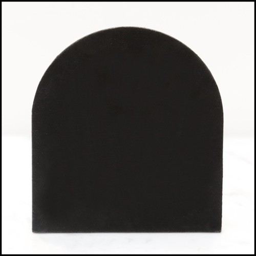 Serre livres en laiton massif finition black matte PC-Black Brass Golfer Set of 2.