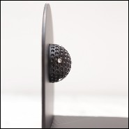 Bookends in solid brass in black matte finish PC-Black Brass Golfer Set of 2