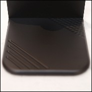 Bookends in solid brass in black matte finish PC-Black Brass Golfer Set of 2