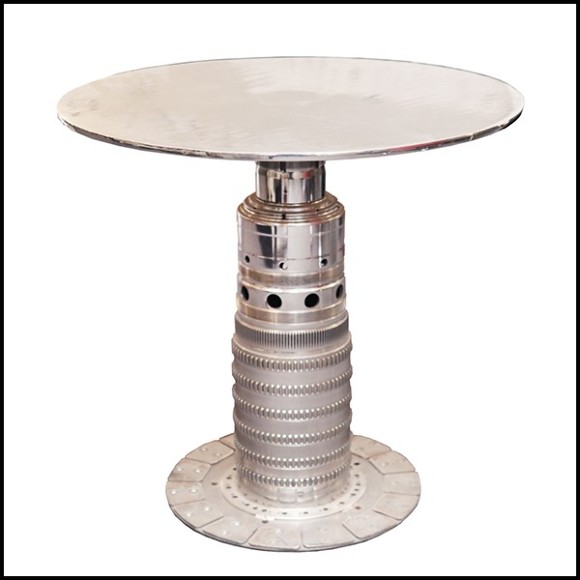 Table d'appoint en alliage titane nickel et aluminium PC-Boeing Engine part CFM56