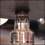 Table d'appoint en alliage titane nickel et aluminium PC-Boeing Engine part CFM56