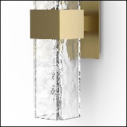 Applique en laiton massif finition vintage bronze matte 165-Lewis Four or Single