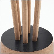 Porte manteaux en chêne massif français de forêts durablement gérées en France 112-Spindle