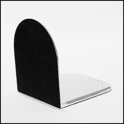 Serre livre en bronze massif finition miroir PC-White Bronze Golfer Set of 2