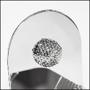 Bookends in solid bronze in mirror finish PC-White Bronze Golfer Set of 2