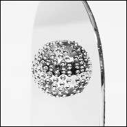 Bookends in solid bronze in mirror finish PC-White Bronze Golfer Set of 2