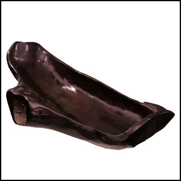 Coupe vernie en ébène massif PC-Ebony Dark Medium