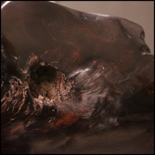 Coupe vernie en ébène massif PC-Ebony Dark Medium