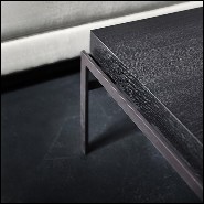 Coffee Table with black oak veneer table top 28-Harbor