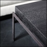 Table basse avec plateau en chêne noir 28-Harbor