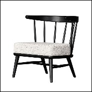 Chaise en frêne massif finition noir 28-Stanton