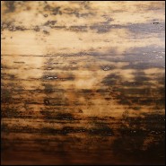 Tusk Mammoth brown ivory big with brown and dark brown colors with light blue reflects PC-Ivory Brown