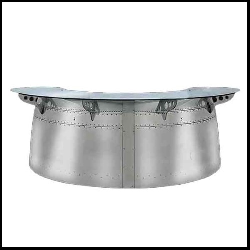Bar 22 - Boeing 747 | Unique Boeing 747 bar table with air intake - Pacific Compagnie.