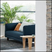 Side table all made with solid oakwood from french sustainable forests 112-Trapezo