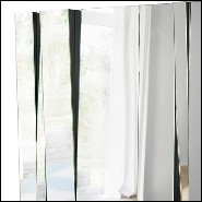 Mirror with inclined and modular glass mirrors with 4 modular panels 194-Shifted Glass