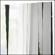 Mirror with inclined and modular glass mirrors with 4 modular panels 194-Shifted Glass