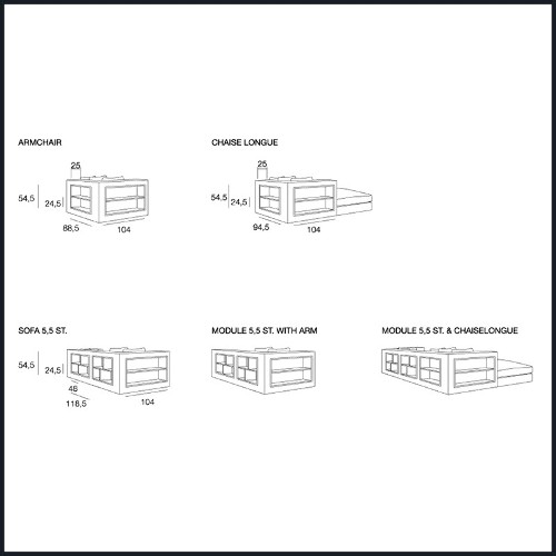 Canapé 39 - Grand National - Cuir - Pacific Compagnie.