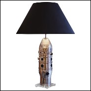 Table Lamp with combustion chamber from CFM56 engine from Boeing 737 and Airbus A320 PC-CFM56 Combustion Chamber