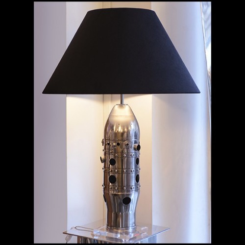 Table Lamp with combustion chamber from CFM56 engine from Boeing 737 and Airbus A320 PC-CFM56 Combustion Chamber