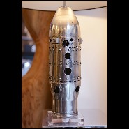 Table Lamp with combustion chamber from CFM56 engine from Boeing 737 and Airbus A320 PC-CFM56 Combustion Chamber