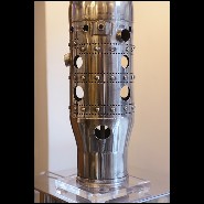Table Lamp with combustion chamber from CFM56 engine from Boeing 737 and Airbus A320 PC-CFM56 Combustion Chamber