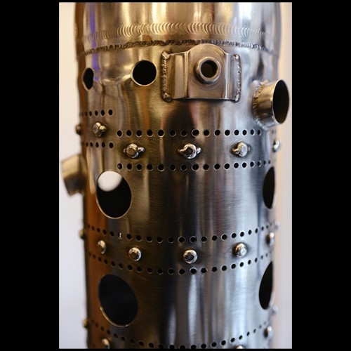 Table Lamp with combustion chamber from CFM56 engine from Boeing 737 and Airbus A320 PC-CFM56 Combustion Chamber