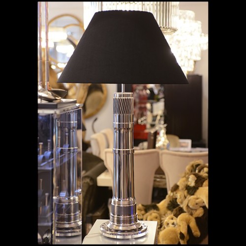 Lampe réalisée avec axe de turbine de turboréacteur CFM56 de Boeing 737 ou Airbus A320 PC-CFM56 Turbine Axis