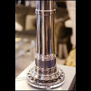 Lampe réalisée avec axe de turbine de turboréacteur CFM56 de Boeing 737 ou Airbus A320 PC-CFM56 Turbine Axis