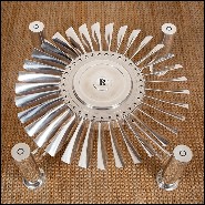 Coffee table with turbine from Rolls-Royce RB.80 Conway engine PC-Turbofan Rolls-Royce