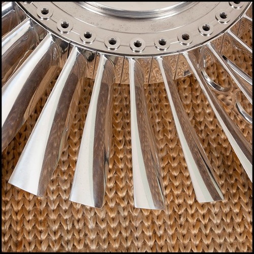 Coffee table with turbine from Rolls-Royce RB.80 Conway engine PC-Turbofan Rolls-Royce