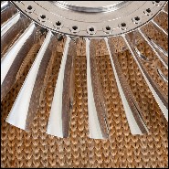 Coffee table with turbine from Rolls-Royce RB.80 Conway engine PC-Turbofan Rolls-Royce