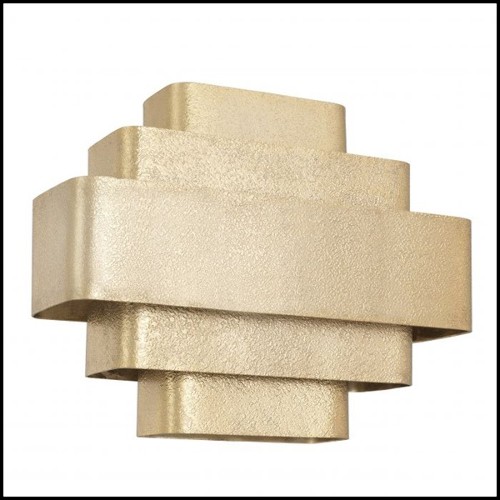 Lampe en laiton et aluminium avec finition gold 24-Pegaso