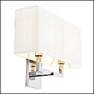 Wall Lamp 24 - Westbrook Nickel - Living Room Accent - Pacific Compagnie.
