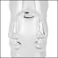 Vase multifaces réalisé en céramique dans une finition dorée 162-Multifaces Gilded