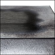 Table basse en verre miroir finition antique 182-Oldies Glass