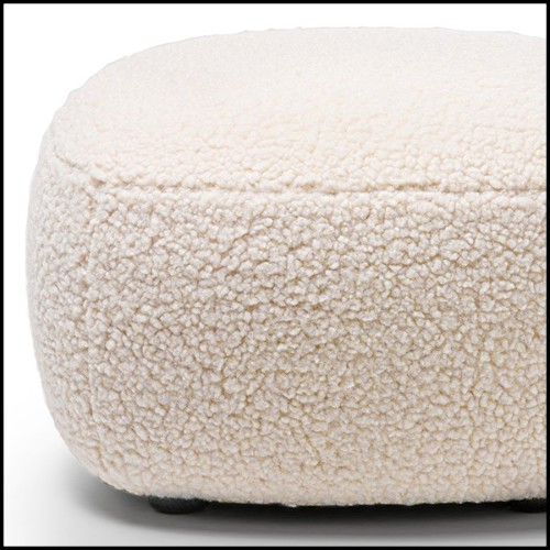 Stool with foam and removable polar fabric 30-Lamb