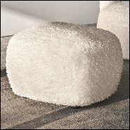 Stool with foam and removable polar fabric 30-Lamb