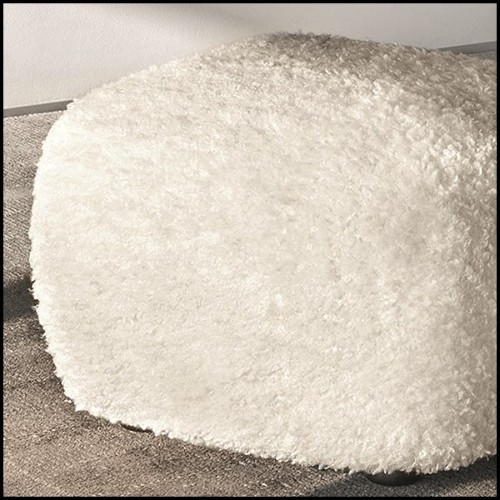 Stool with foam and removable polar fabric 30-Lamb