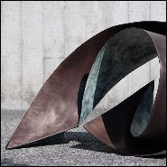 Sculpture en bronze massif 190-Déluge
